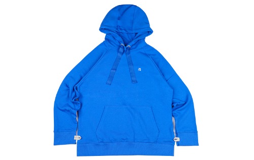 여성용 라글란 루즈핏 후드 티셔츠/SF7WHD02F BLUE